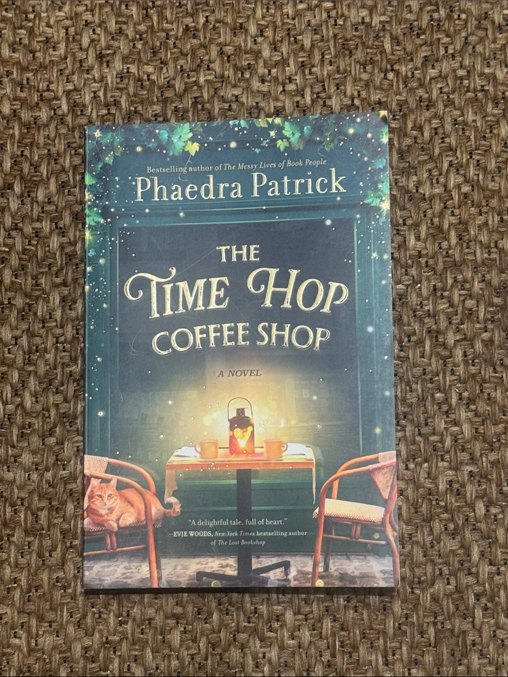 Phaedra Patrick "The Time Hop Coffee Shop" Paperback—Great, Like-New Condition!